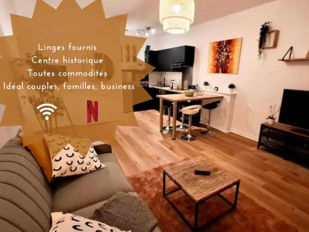 Le Saint Jean , Centre Historique, Wifi, Tout Equipe, Ideal Famille, Business, Ou Simple Escapade 尼奥尔 外观 照片